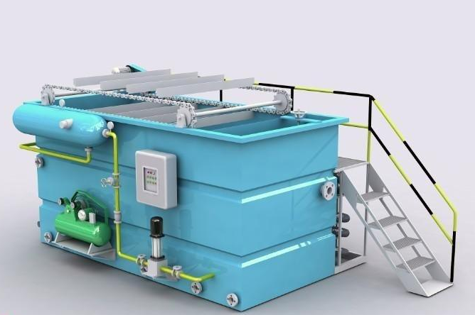 氣浮機選型，溶氣氣浮機，溶氣氣浮機定制-樂中環(huán)保