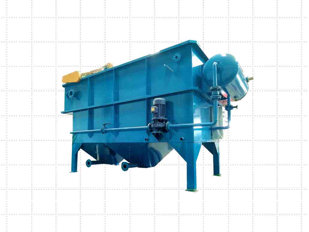 600噸廢水處理采用怎么樣的氣浮機(jī)？-樂(lè)中環(huán)保
